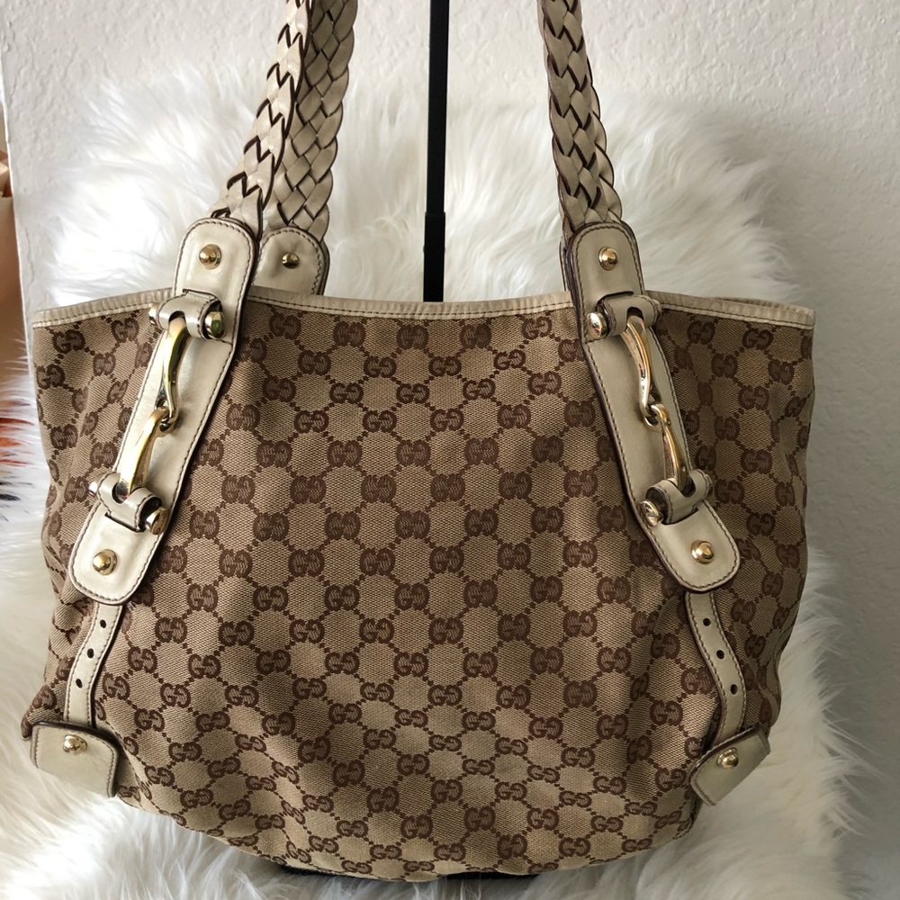 Authentic Gucci Monogram Medium Pelham - image 2